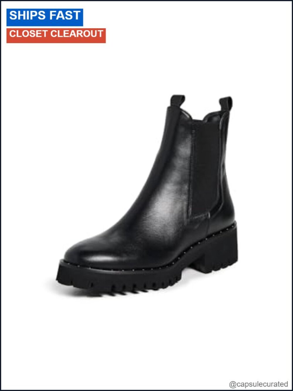 Freda Salvador Brooke Chelsea Boots Women's Leather Ankle Bootie 2in Heel